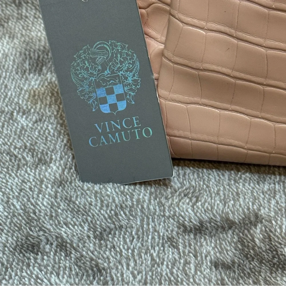 Vince Camuto Blush Animal Scale XL Cosmetic Bag
